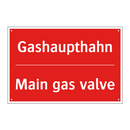 Gashaupthahn - Main gas valve