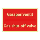 Gassperrventil - Gas shut-off valve