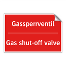 Gassperrventil - Gas shut-off valve