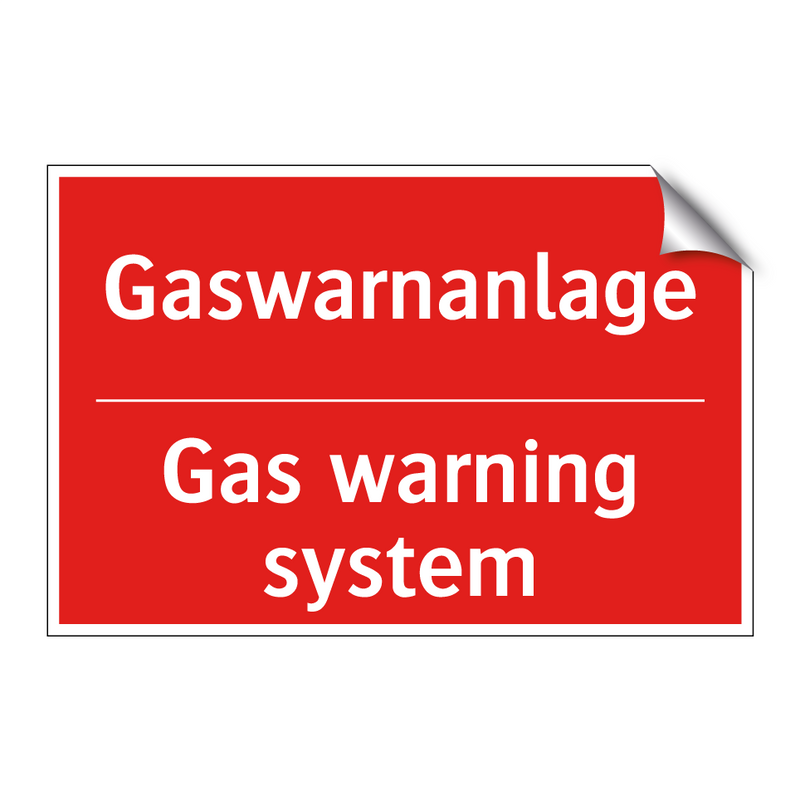 Gaswarnanlage - Gas warning system