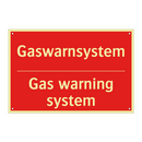 Gaswarnsystem - Gas warning system