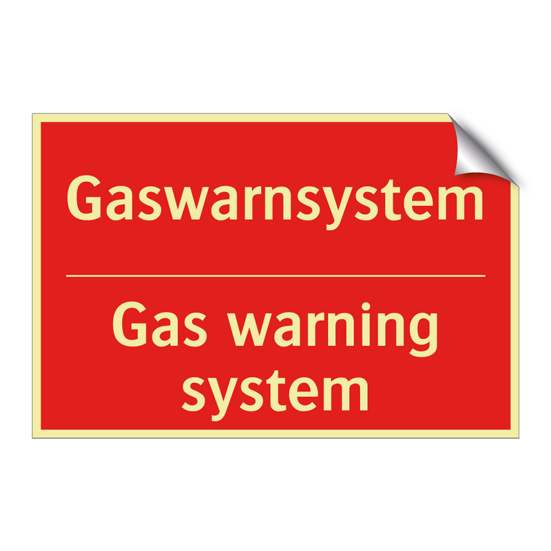 Gaswarnsystem - Gas warning system