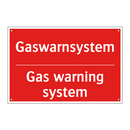 Gaswarnsystem - Gas warning system