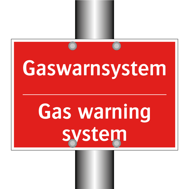 Gaswarnsystem - Gas warning system