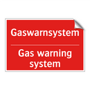 Gaswarnsystem - Gas warning system