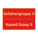 Gefahrengruppe II - Hazard Group II