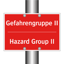 Gefahrengruppe II - Hazard Group II