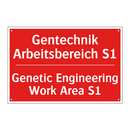Gentechnik Arbeitsbereich S1 - Genetic Engineering Work Area /.../