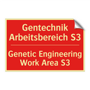 Gentechnik Arbeitsbereich S3 - Genetic Engineering Work Area /.../