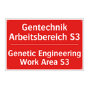 Gentechnik Arbeitsbereich S3 - Genetic Engineering Work Area /.../