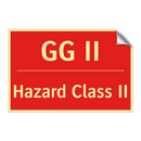 GG II - Hazard Class II