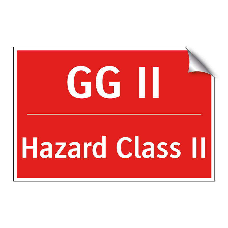 GG II - Hazard Class II
