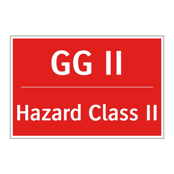 GG II - Hazard Class II