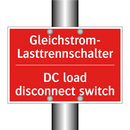 Gleichstrom-Lasttrennschalter - DC load disconnect switch