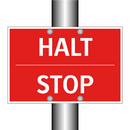 HALT - STOP