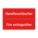 Handfeuerlöscher - Fire extinguisher