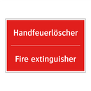 Handfeuerlöscher - Fire extinguisher