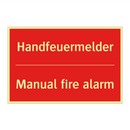 Handfeuermelder - Manual fire alarm