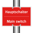 Hauptschalter - Main switch