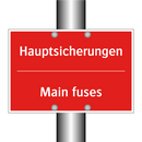 Hauptsicherungen - Main fuses