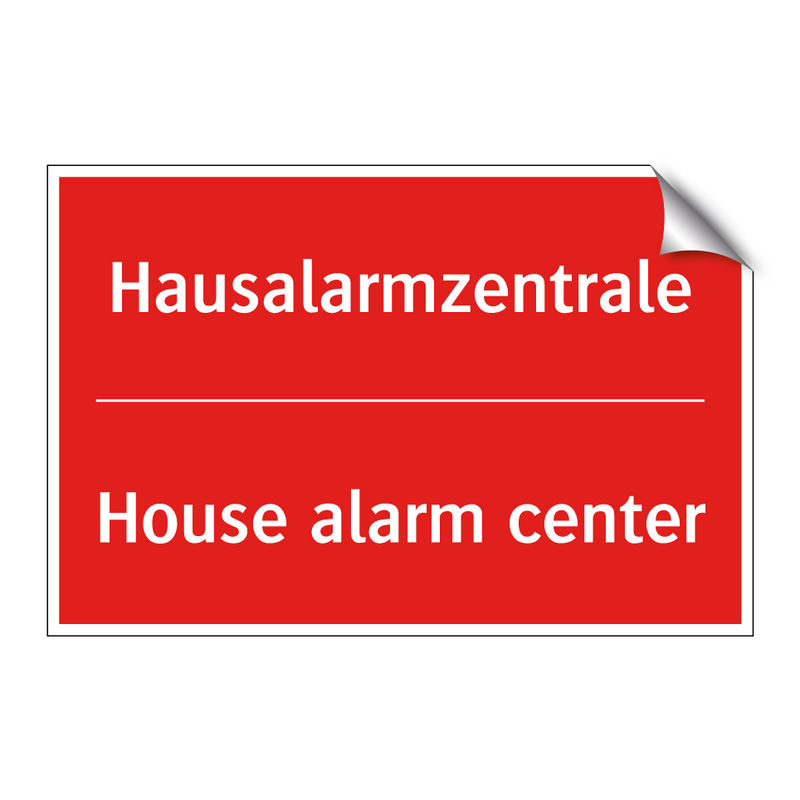 Hausalarmzentrale - House alarm center