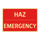 HAZ - EMERGENCY