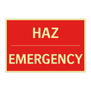 HAZ - EMERGENCY