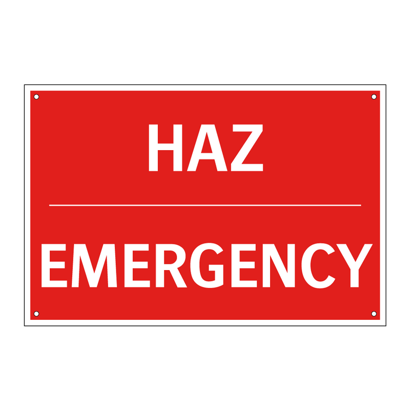 HAZ - EMERGENCY