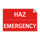 HAZ - EMERGENCY