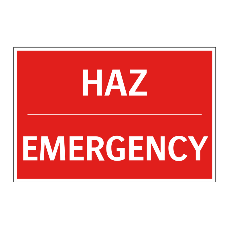 HAZ - EMERGENCY
