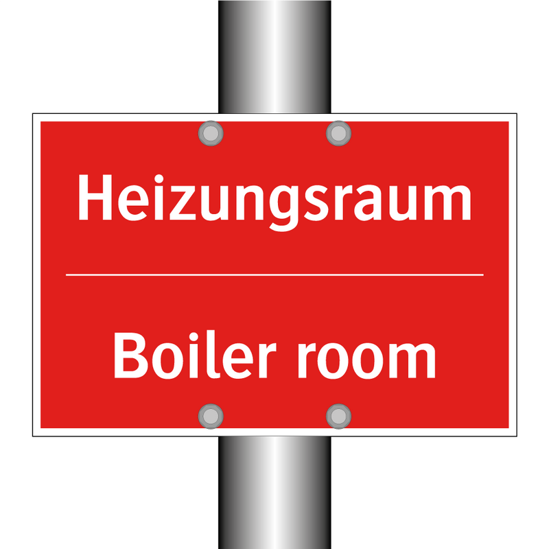 Heizungsraum - Boiler room