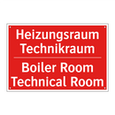 Heizungsraum Technikraum - Boiler Room Technical Room