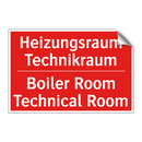Heizungsraum Technikraum - Boiler Room Technical Room