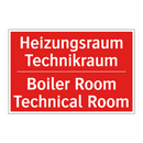 Heizungsraum Technikraum - Boiler Room Technical Room