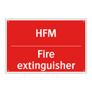 HFM - Fire extinguisher
