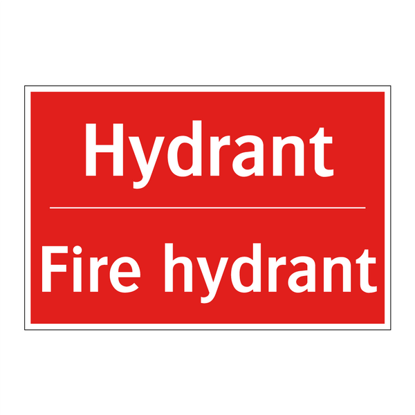 Hydrant - Fire hydrant