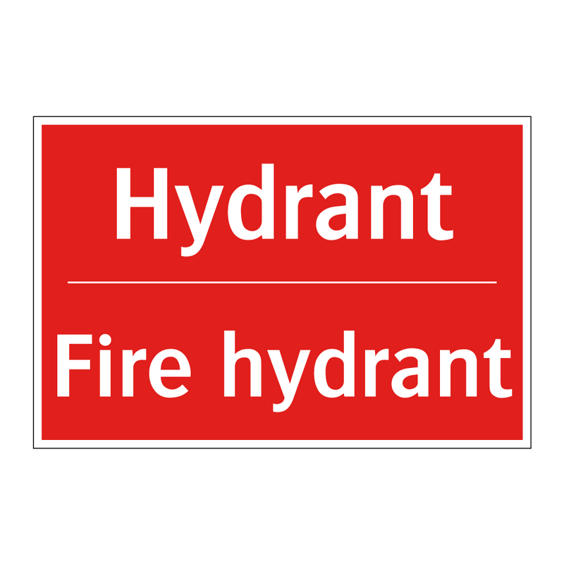 Hydrant - Fire hydrant