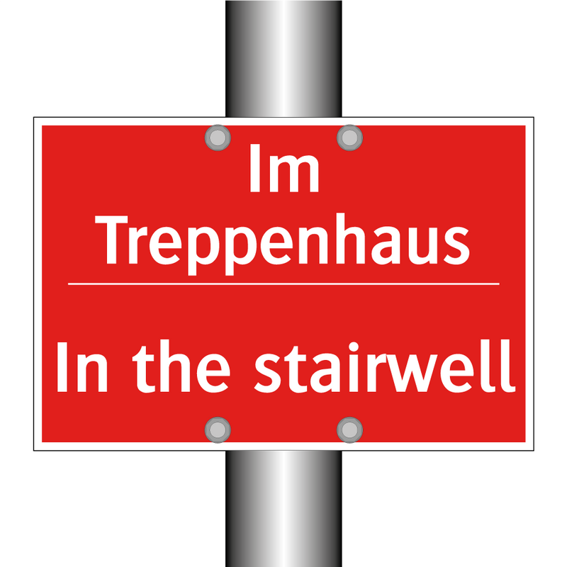 Im Treppenhaus - In the stairwell