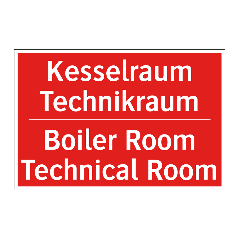 Kesselraum Technikraum - Boiler Room Technical Room