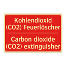 Kohlendioxid (CO2) Feuerlöscher/.../ - Carbon dioxide (CO2) extinguisher/.../
