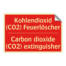 Kohlendioxid (CO2) Feuerlöscher/.../ - Carbon dioxide (CO2) extinguisher/.../