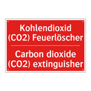 Kohlendioxid (CO2) Feuerlöscher/.../ - Carbon dioxide (CO2) extinguisher/.../
