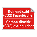 Kohlendioxid (CO2) Feuerlöscher/.../ - Carbon dioxide (CO2) extinguisher/.../