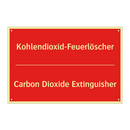 Kohlendioxid-Feuerlöscher - Carbon Dioxide Extinguisher