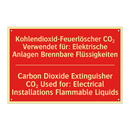 Kohlendioxid-Feuerlöscher CO₂ /.../ - Carbon Dioxide Extinguisher CO₂ /.../