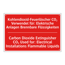 Kohlendioxid-Feuerlöscher CO₂ /.../ - Carbon Dioxide Extinguisher CO₂ /.../