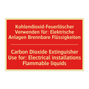 Kohlendioxid-Feuerlöscher Verwenden /.../ - Carbon Dioxide Extinguisher Use /.../