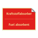 Kraftstoffabsorber - Fuel absorbent