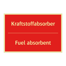 Kraftstoffabsorber - Fuel absorbent