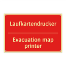 Laufkartendrucker - Evacuation map printer